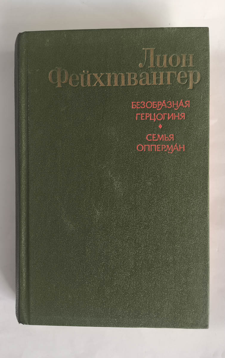 Безобразная герцогиня. Семья Опперман — передняя обложка
