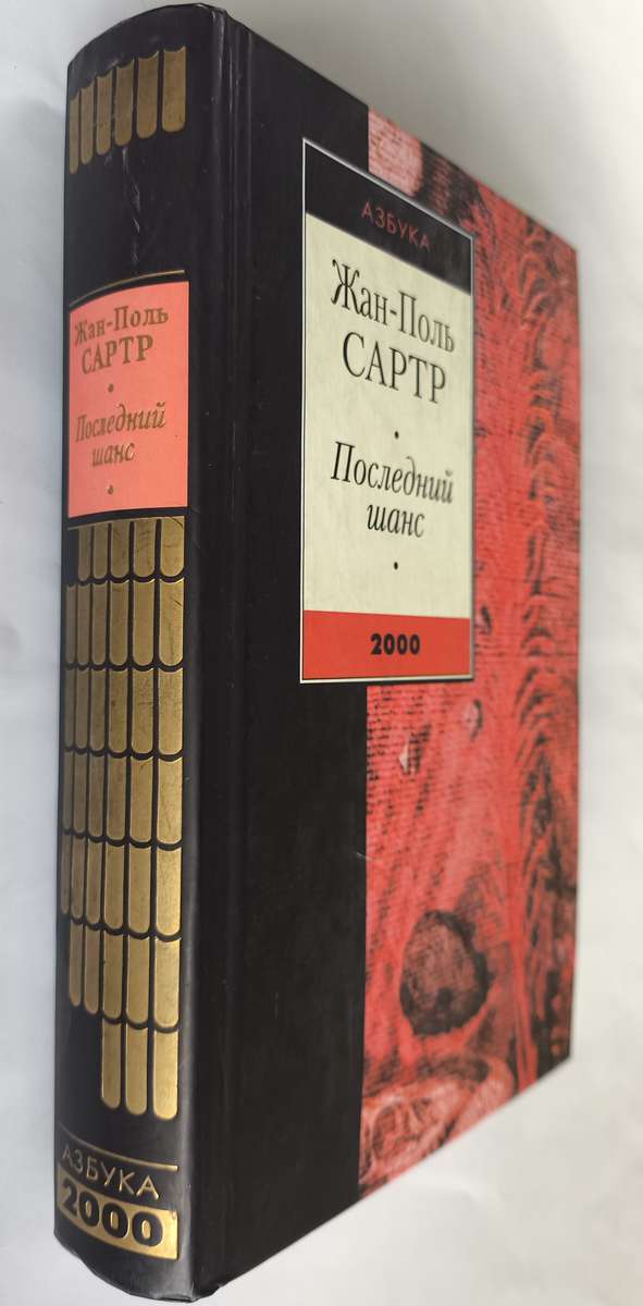 Последний шанс — передняя обложка с корешком